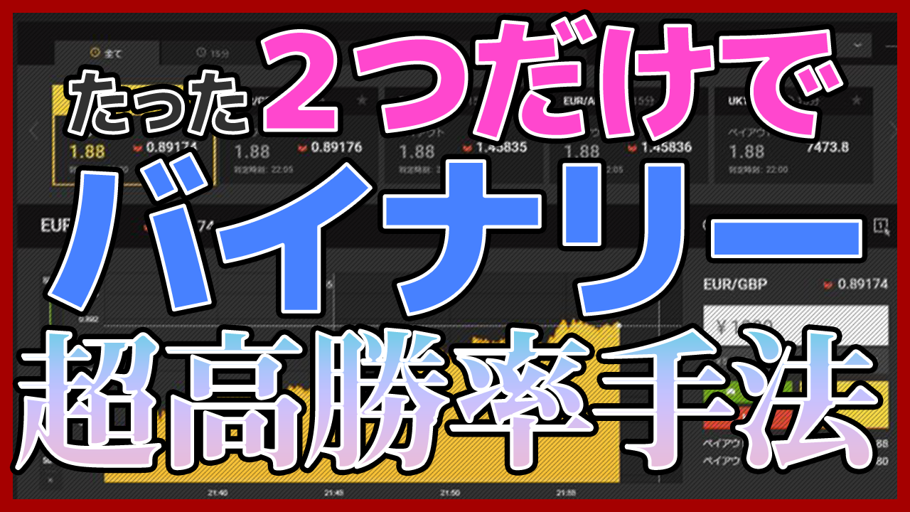 バイナリー手法 たったコレだけで超高勝率になる 初心者必見 立花ゆりオフィシャルブログ